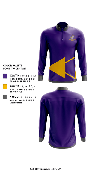 Quarter Zip Jacket, Franklinton High School Golf, Golf, Teamtime, Team time, sublimation, custom sports apparel, team uniforms, spirit wear, spiritwear, sports uniforms, custom shirts, team store, custom team store, fundraiser sports, apparel fundraiser