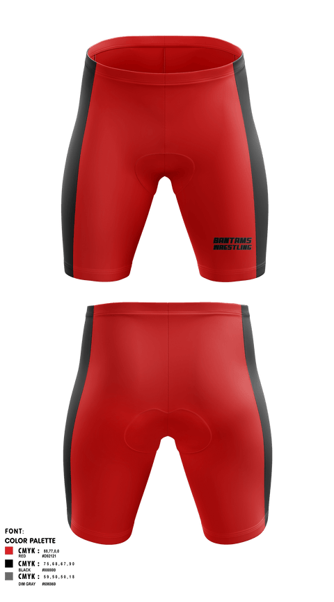 Mens Compression Shorts, BANTAMS, Wrestling, Teamtime, Team time, sublimation, custom sports apparel, team uniforms, spirit wear, spiritwear, sports uniforms, custom shirts, team store, custom team store, fundraiser sports, apparel fundraiser