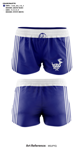 Womens Shorts, White Deer Junior High School Cheer, Cheer, Teamtime, Team time, sublimation, custom sports apparel, team uniforms, spirit wear, spiritwear, sports uniforms, custom shirts, team store, custom team store, fundraiser sports, apparel fundraiser