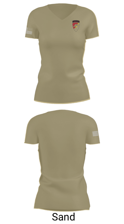 F-TRP 78590641 Women's Short Sleeve V-neck Shirt - 88