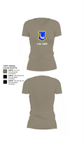C-Co. 1-181st 51621268 Women's Short Sleeve V-neck Shirt - 61