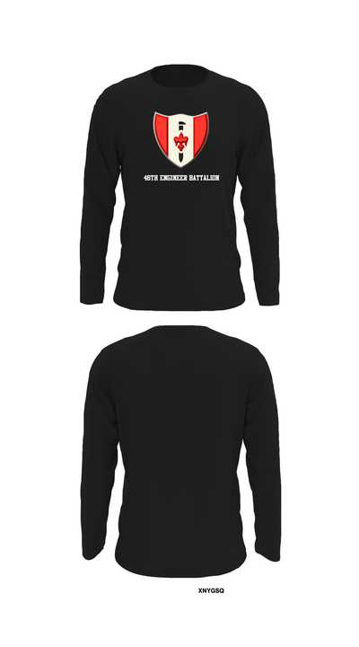 46th Engineer Battalion 60900947 Long Sleeve Performance Shirt 32