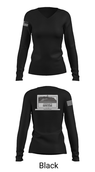 Womens Long Sleeve Vneck Shirt 1, Jordan’s Graphic Designs, , Teamtime, Team time, sublimation, custom sports apparel, team uniforms, spirit wear, spiritwear, sports uniforms, custom shirts, team store, custom team store, fundraiser sports, apparel fundraiser