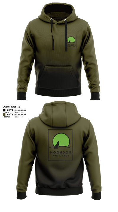 Moondog pub and grub 52756247 Hoodie - 1