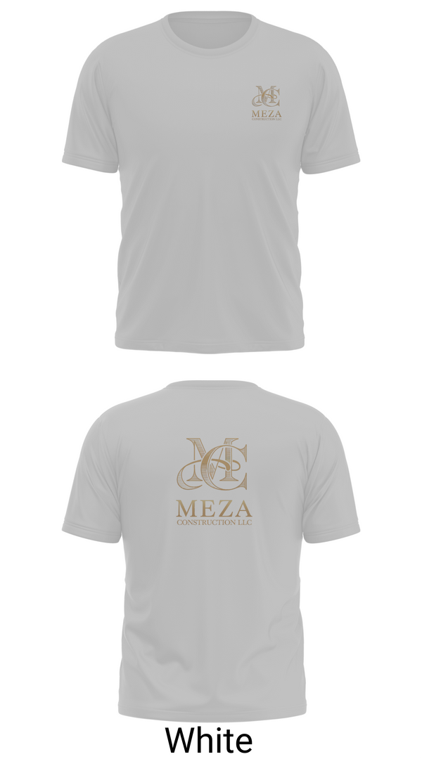 Old School Cotton Feel Shirt, Meza Construction LLC, , Teamtime, Team time, sublimation, custom sports apparel, team uniforms, spirit wear, spiritwear, sports uniforms, custom shirts, team store, custom team store, fundraiser sports, apparel fundraiser