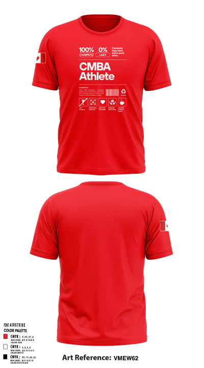 Calgary Minor Basketball Association 64914788 Short Sleeve Performance Shirt - 11 (1)