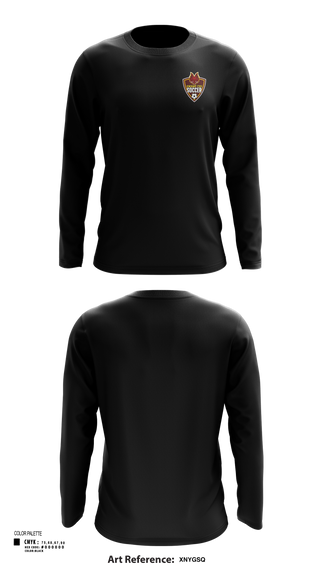 Long Sleeve Performance Shirt, Marion High School Soccer, Men's Soccer, Teamtime, Team time, sublimation, custom sports apparel, team uniforms, spirit wear, spiritwear, sports uniforms, custom shirts, team store, custom team store, fundraiser sports, apparel fundraiser