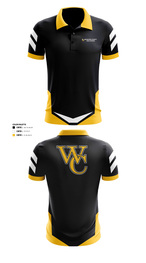 Short Sleeve Performance Polo, Woodford County High School Golf, Golf, Teamtime, Team time, sublimation, custom sports apparel, team uniforms, spirit wear, spiritwear, sports uniforms, custom shirts, team store, custom team store, fundraiser sports, apparel fundraiser