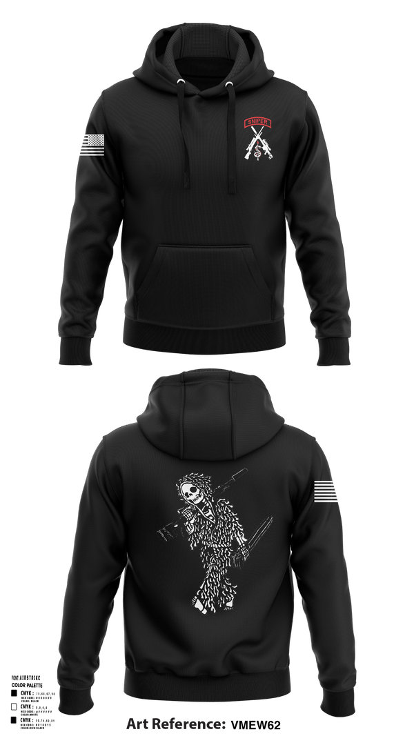 Hoodie, 2-5 CAV Snipers, Army, Teamtime, Team time, sublimation, custom sports apparel, team uniforms, spirit wear, spiritwear, sports uniforms, custom shirts, team store, custom team store, fundraiser sports, apparel fundraiser