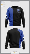 Todd County High School Wrestling 85691446 Crew Neck Sweatshirt - 23
