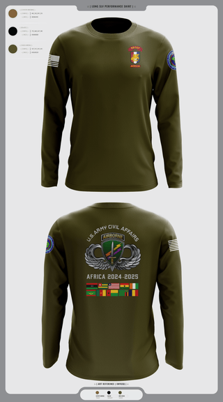 Long Sleeve Performance Shirt, 478th CA BN (A), Army, Teamtime, Team time, sublimation, custom sports apparel, team uniforms, spirit wear, spiritwear, sports uniforms, custom shirts, team store, custom team store, fundraiser sports, apparel fundraiser