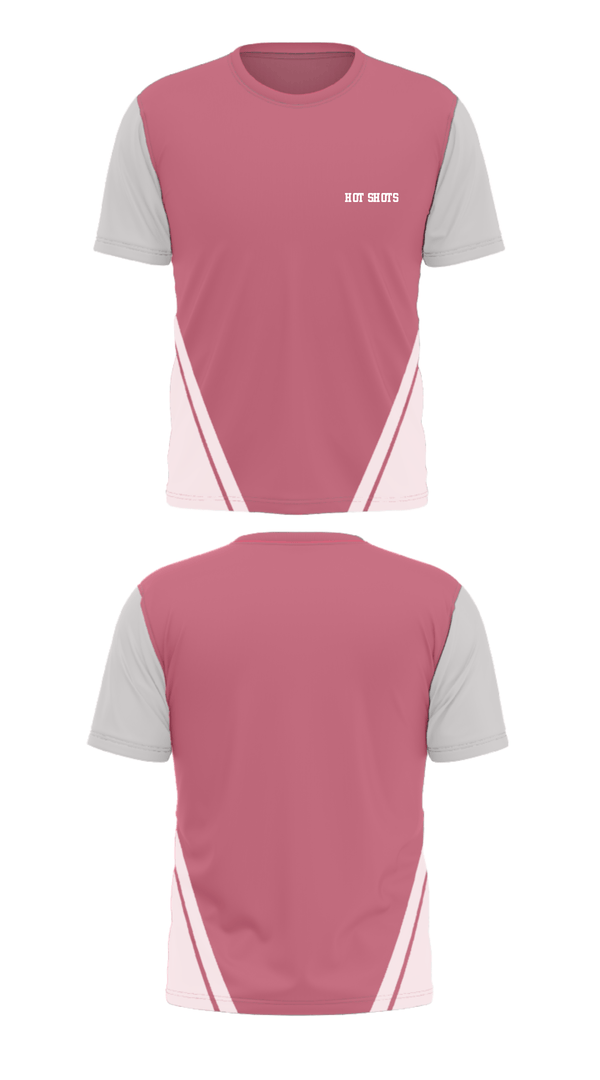 Short Sleeve Performance Shirt, Hot Shots, Women's Basketball, Teamtime, Team time, sublimation, custom sports apparel, team uniforms, spirit wear, spiritwear, sports uniforms, custom shirts, team store, custom team store, fundraiser sports, apparel fundraiser