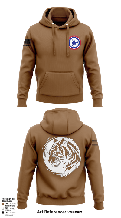 312th HR CO, A1 Postal 64167397 Hoodie - 144