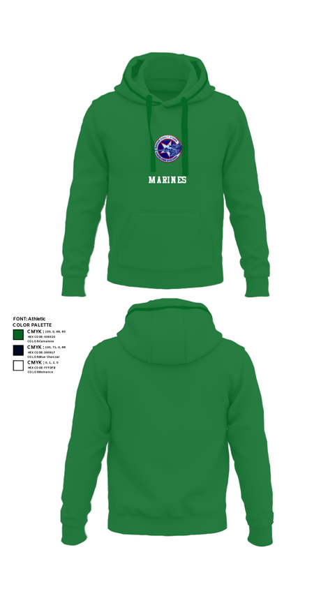 Hoodie, PMA 242, Marines, Teamtime, Team time, sublimation, custom sports apparel, team uniforms, spirit wear, spiritwear, sports uniforms, custom shirts, team store, custom team store, fundraiser sports, apparel fundraiser