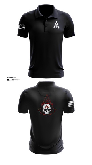 Short Sleeve Performance Polo, A Co. 1-3 AB, Army, Teamtime, Team time, sublimation, custom sports apparel, team uniforms, spirit wear, spiritwear, sports uniforms, custom shirts, team store, custom team store, fundraiser sports, apparel fundraiser
