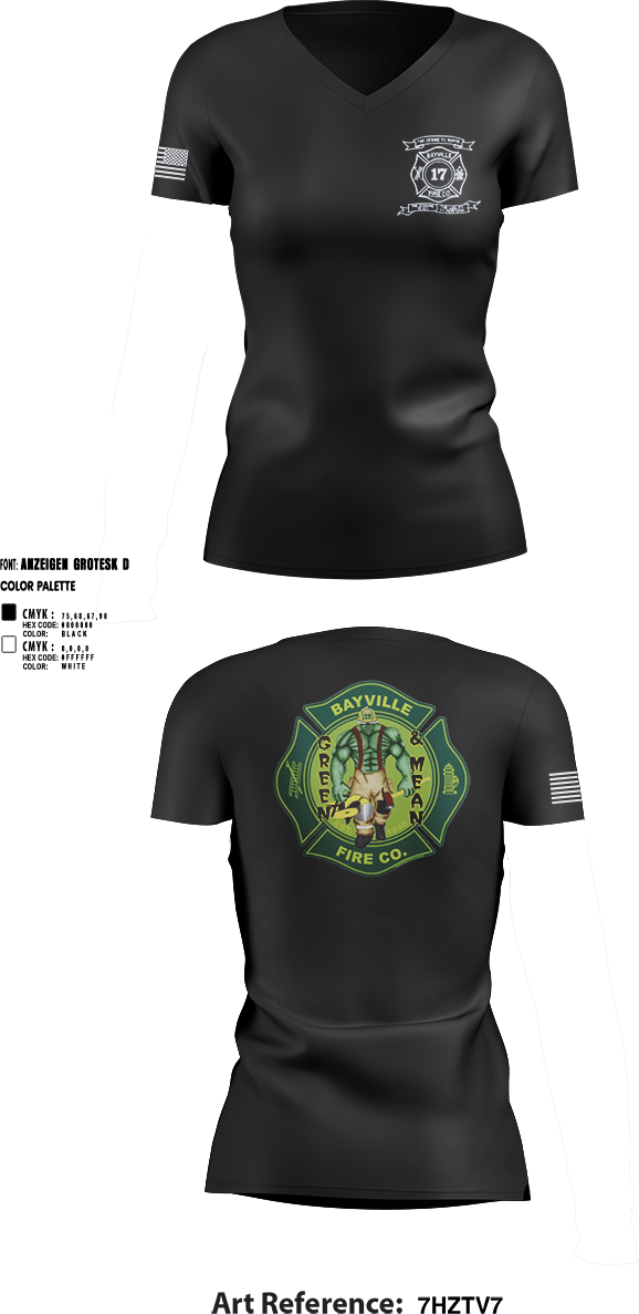 Womens Short Sleeve Vneck Shirt, BVFC, Fire Department, Teamtime, Team time, sublimation, custom sports apparel, team uniforms, spirit wear, spiritwear, sports uniforms, custom shirts, team store, custom team store, fundraiser sports, apparel fundraiser