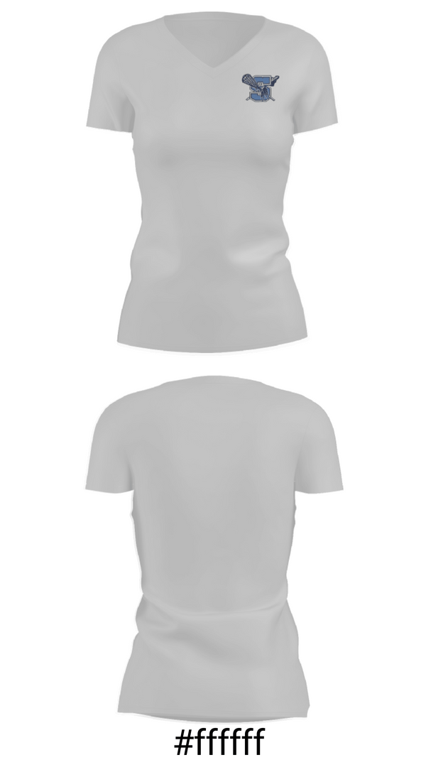 Women's Short Sleeve Vneck Shirt, Seekonk Youth Lacrosse Association, Men's Lacrosse, Teamtime, Team time, sublimation, custom sports apparel, team uniforms, spirit wear, spiritwear, sports uniforms, custom shirts, team store, custom team store, fundraiser sports, apparel fundraiser