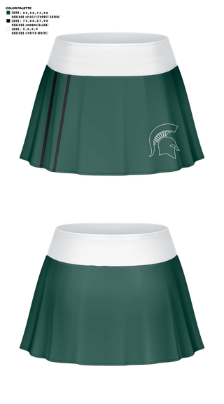 Skort, Pembroke Jr Spartans, Cheer, Teamtime, Team time, sublimation, custom sports apparel, team uniforms, spirit wear, spiritwear, sports uniforms, custom shirts, team store, custom team store, fundraiser sports, apparel fundraiser