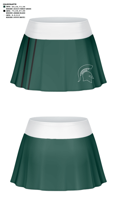 Pembroke Jr Spartans 97077412 Skort - 41