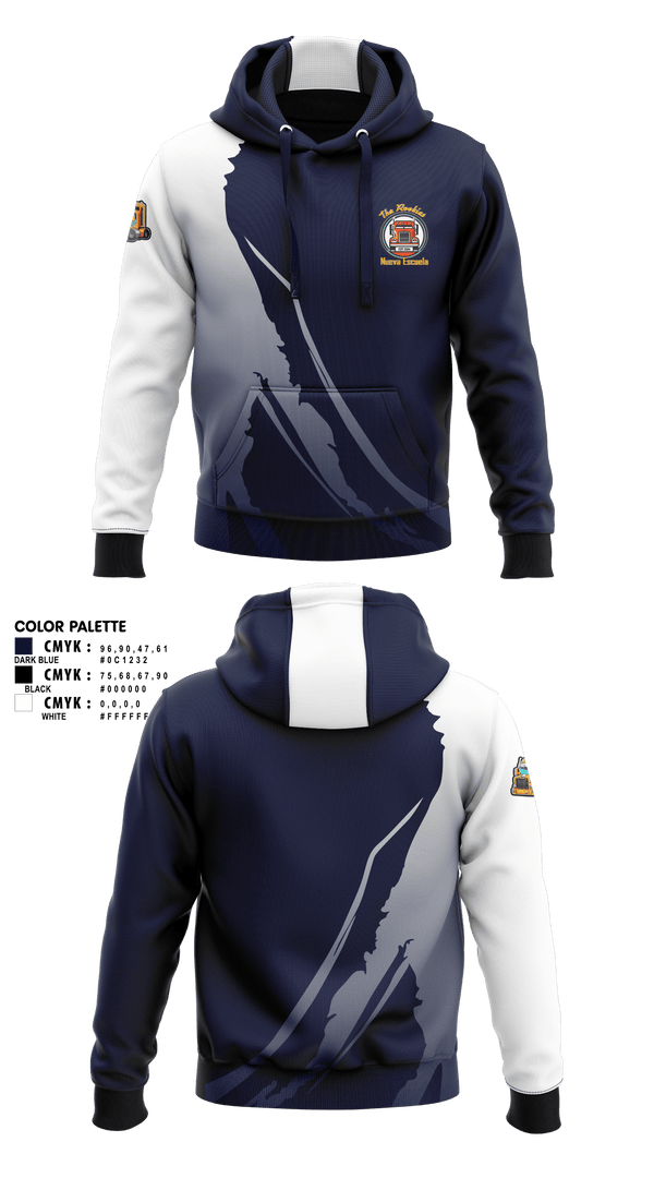 Hoodie, Rookies new school, , Teamtime, Team time, sublimation, custom sports apparel, team uniforms, spirit wear, spiritwear, sports uniforms, custom shirts, team store, custom team store, fundraiser sports, apparel fundraiser
