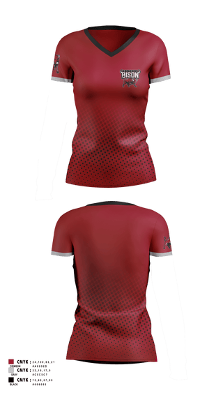 Womens Short Sleeve Vneck Shirt, Bethel high school LAX, Women's Lacrosse, Teamtime, Team time, sublimation, custom sports apparel, team uniforms, spirit wear, spiritwear, sports uniforms, custom shirts, team store, custom team store, fundraiser sports, apparel fundraiser