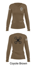 UAS Pilot 79389667 Women's Long Sleeve V-neck Shirt - 16