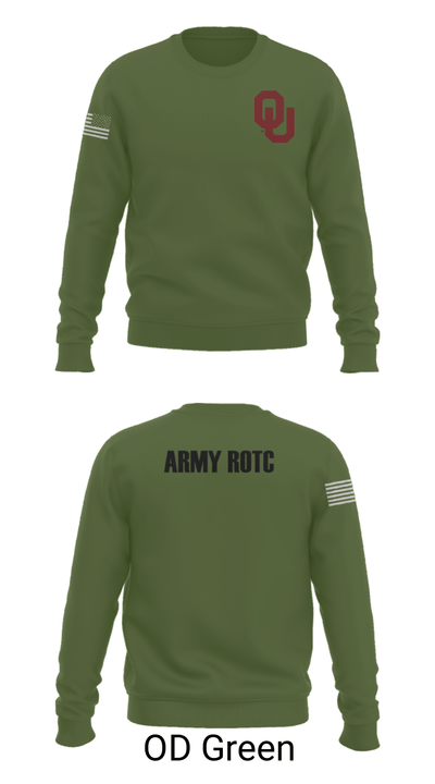 OU Army ROTC 95723228 Crew Neck Sweatshirt - 45