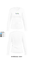 4Hair Plus 30643796 Women's Long Sleeve V-neck Shirt - 15