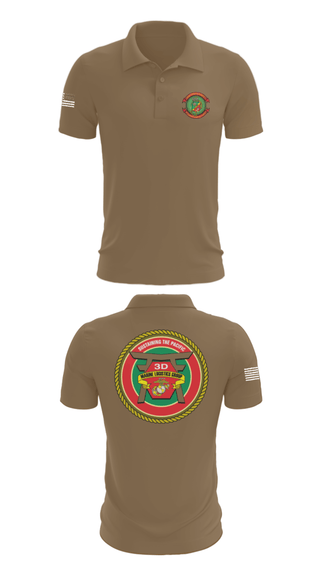 Short Sleeve Performance Polo, CLR 37, Marines, Teamtime, Team time, sublimation, custom sports apparel, team uniforms, spirit wear, spiritwear, sports uniforms, custom shirts, team store, custom team store, fundraiser sports, apparel fundraiser