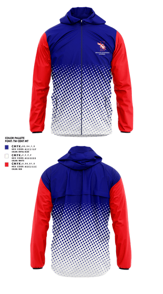 Windbreaker, Ingomar Attendance Center (High School) Swimming, Swimming, Teamtime, Team time, sublimation, custom sports apparel, team uniforms, spirit wear, spiritwear, sports uniforms, custom shirts, team store, custom team store, fundraiser sports, apparel fundraiser