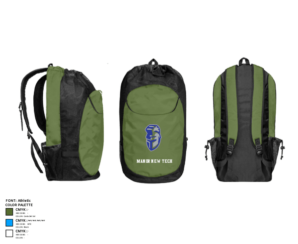 Gear Bag, Manor New Tech, Women's Basketball, Teamtime, Team time, sublimation, custom sports apparel, team uniforms, spirit wear, spiritwear, sports uniforms, custom shirts, team store, custom team store, fundraiser sports, apparel fundraiser