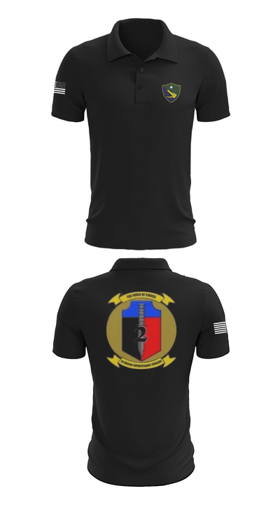 Task Force 61/2 50410807 Short Sleeve Performance Polo - 27