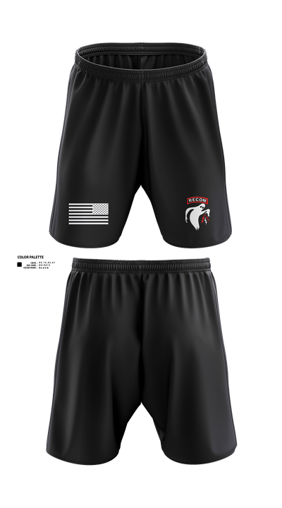 Ghost Platoon, HHC, 2-8 CAV, 1ABCT, 1CD 65743217 Athletic Shorts With Pockets - 51