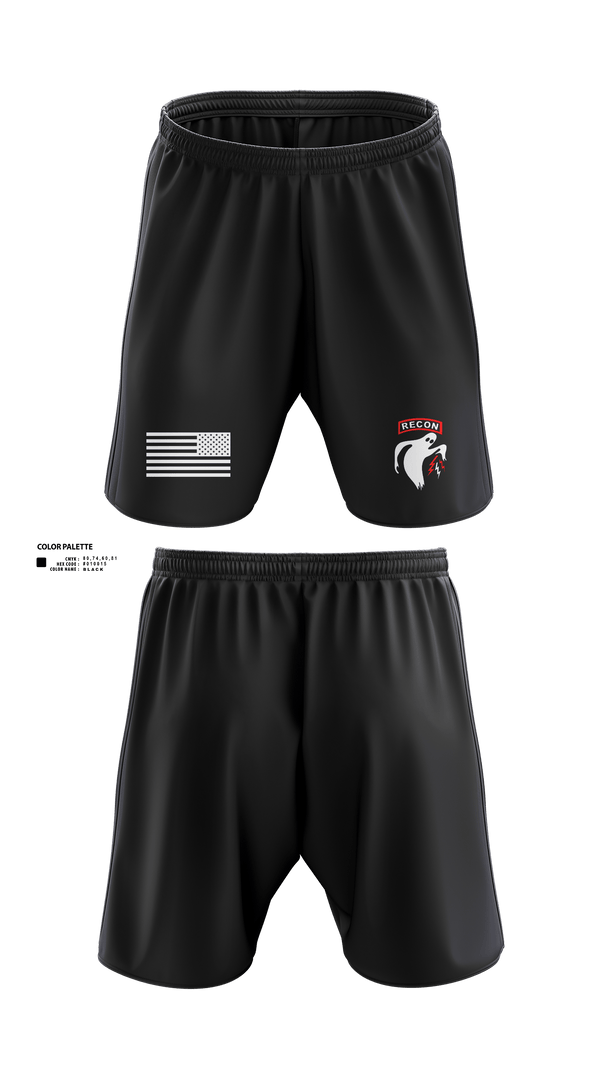 Athletic Shorts With Pockets, Ghost Platoon, HHC, 2-8 CAV, 1ABCT, 1CD, , Teamtime, Team time, sublimation, custom sports apparel, team uniforms, spirit wear, spiritwear, sports uniforms, custom shirts, team store, custom team store, fundraiser sports, apparel fundraiser
