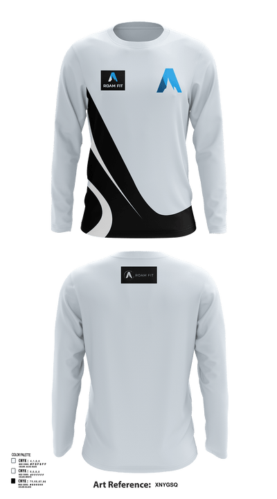 Roam FIT 54507988 Long Sleeve Performance Shirt - 121