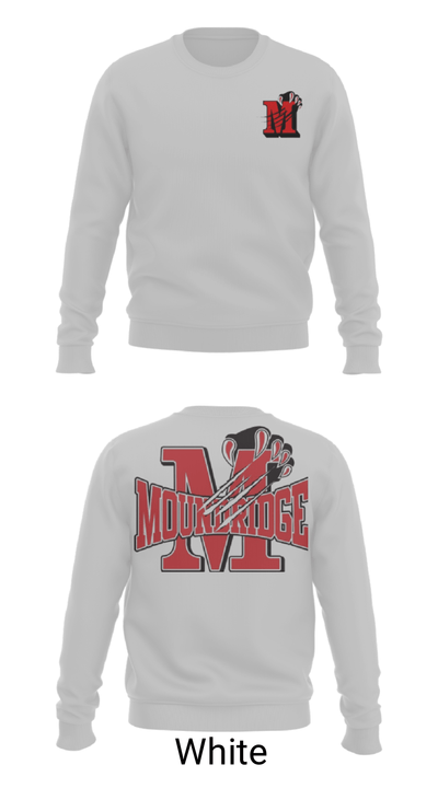 Moundridge High School Basketball 5586050 Crew Neck Sweatshirt - 2