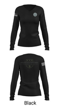 GOLD STAR POLICE DEPARTMENT 55137313 Women's Long Sleeve V-neck Shirt - 35
