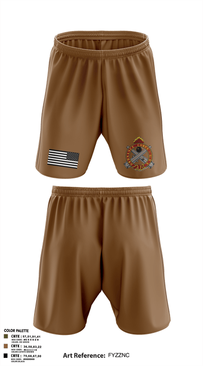 531st Hospital Center 19042289 Athletic Shorts With Pockets - 2