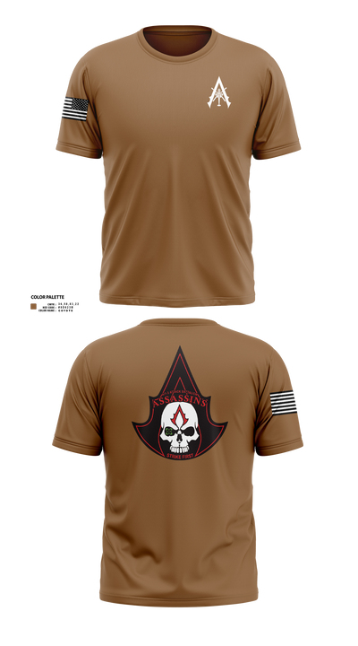 A Co. 1-3 AB 9856173 Old School Cotton Feel Shirt - 121