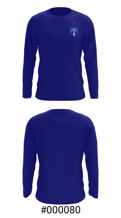 iMater Knights 12068030 Long Sleeve Performance Shirt - 18