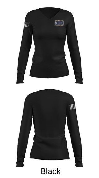 Womens Long Sleeve Vneck Shirt, V-4 Division, , Teamtime, Team time, sublimation, custom sports apparel, team uniforms, spirit wear, spiritwear, sports uniforms, custom shirts, team store, custom team store, fundraiser sports, apparel fundraiser