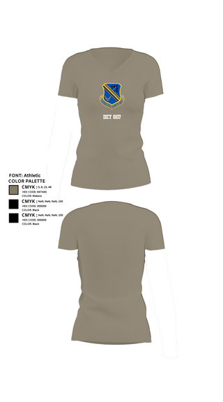 Womens Short Sleeve Vneck Shirt, Det 607, , Teamtime, Team time, sublimation, custom sports apparel, team uniforms, spirit wear, spiritwear, sports uniforms, custom shirts, team store, custom team store, fundraiser sports, apparel fundraiser