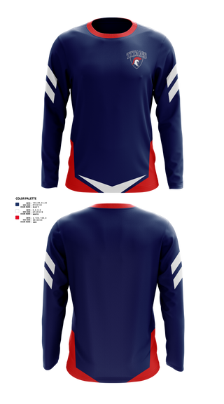 Long Sleeve Performance Shirt, Bettye Myers Middle School, Spirit Store, Teamtime, Team time, sublimation, custom sports apparel, team uniforms, spirit wear, spiritwear, sports uniforms, custom shirts, team store, custom team store, fundraiser sports, apparel fundraiser