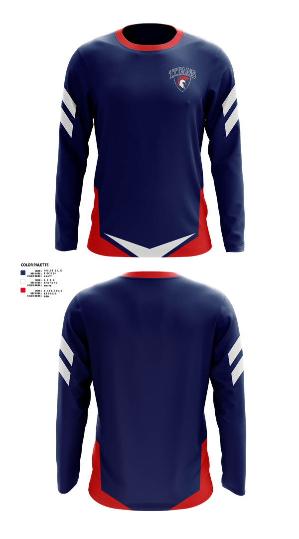 Long Sleeve Performance Shirt, Bettye Myers Middle School, Spirit Store, Teamtime, Team time, sublimation, custom sports apparel, team uniforms, spirit wear, spiritwear, sports uniforms, custom shirts, team store, custom team store, fundraiser sports, apparel fundraiser