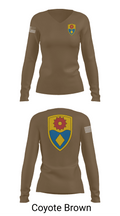 870th mp company 27373000 Women's Long Sleeve V-neck Shirt -1 17