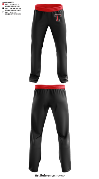 Sweatpants, Trenton High School Football, , Teamtime, Team time, sublimation, custom sports apparel, team uniforms, spirit wear, spiritwear, sports uniforms, custom shirts, team store, custom team store, fundraiser sports, apparel fundraiser