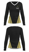 Hammond Academy Of Science & Tech Baseball 976805 Women's Long Sleeve V-neck Shirt - 23