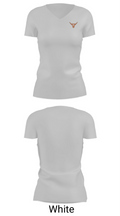 Harmony Pop Warner Youth Football And Cheer 11038941 Women's Short Sleeve V-neck Shirt - 10