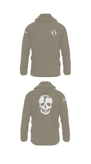 Windbreaker, 3/7 Kilo 3rd, Marines, Teamtime, Team time, sublimation, custom sports apparel, team uniforms, spirit wear, spiritwear, sports uniforms, custom shirts, team store, custom team store, fundraiser sports, apparel fundraiser