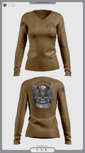 ACO 1-185INF 95033449 Women's Long Sleeve V-neck Shirt - 2